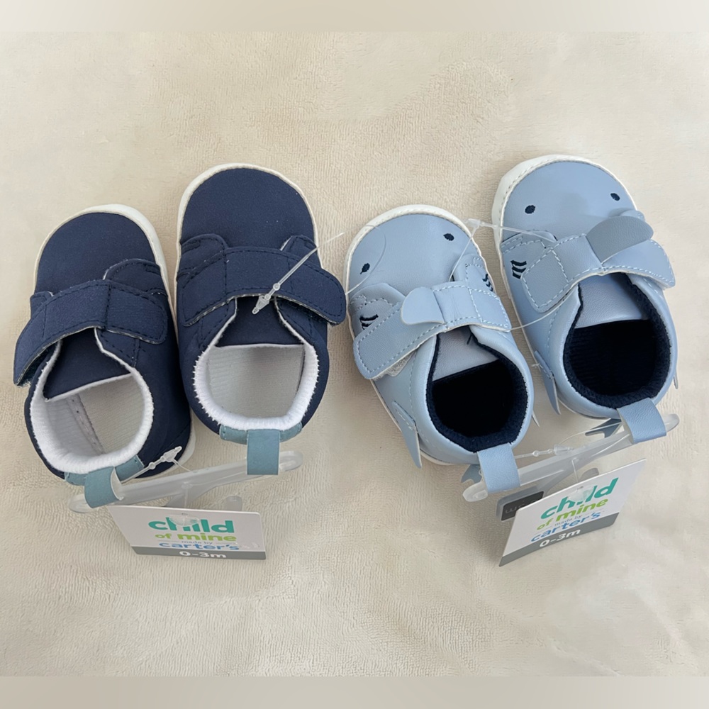 New! Baby Boy Shoes 2 pairs